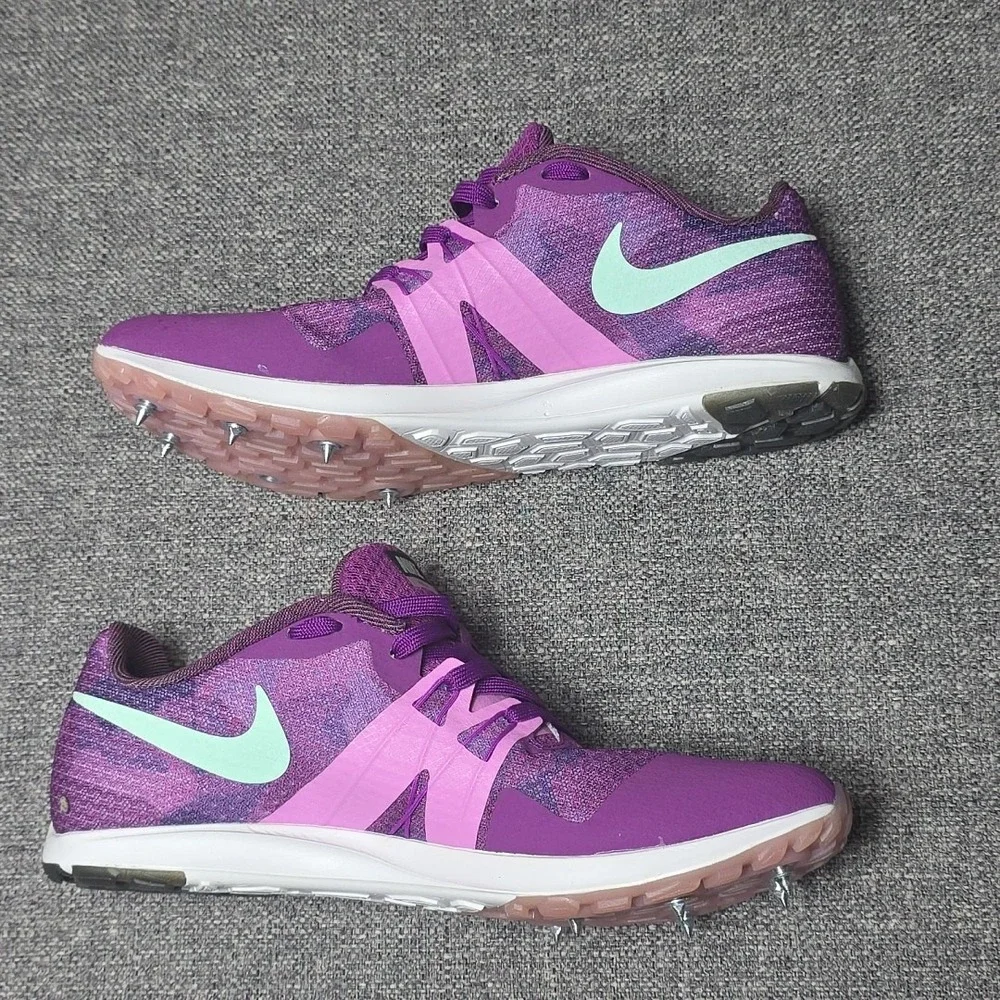 Nike Wmns Zoom Rival XC Purple Camo 904717-503 Running Cleats Size 8
